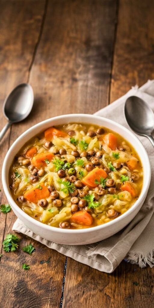 Comforting Black Eyed Peas And Cabbage Recipe