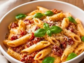 Creamy Sun Dried Tomato Pasta Recipe