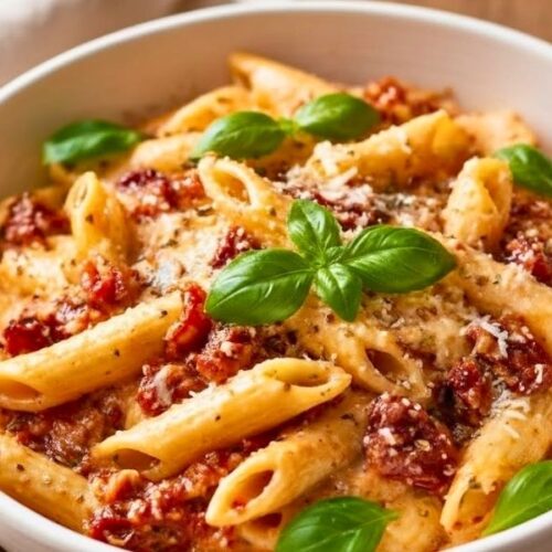 Creamy Sun Dried Tomato Pasta Recipe