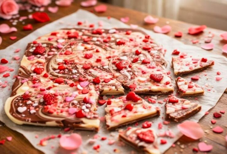 Create Sweet Valentine's Chocolate Bark Today