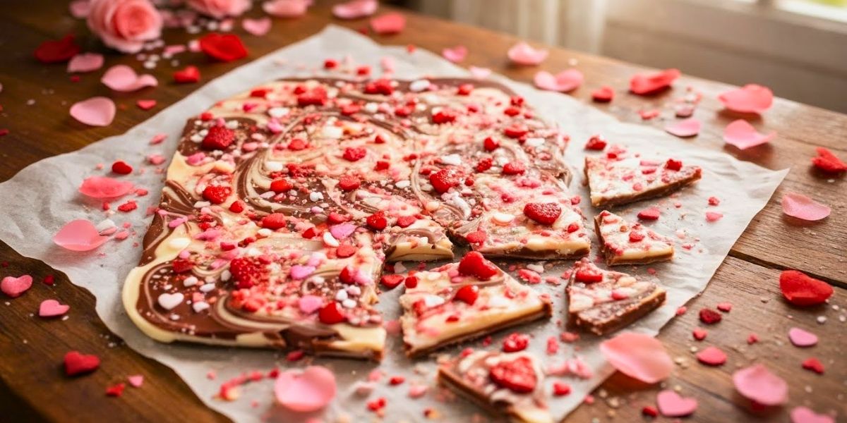 Create Sweet Valentine's Chocolate Bark Today