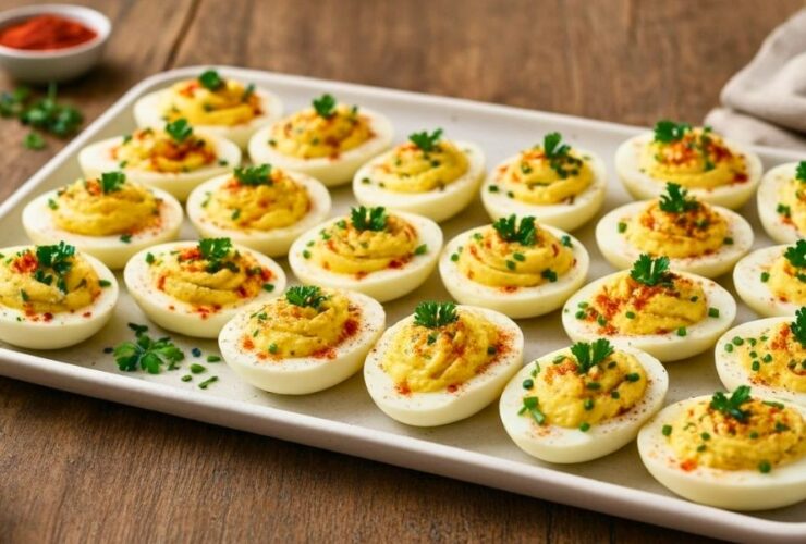 Deviled Eggs Platter Recipe