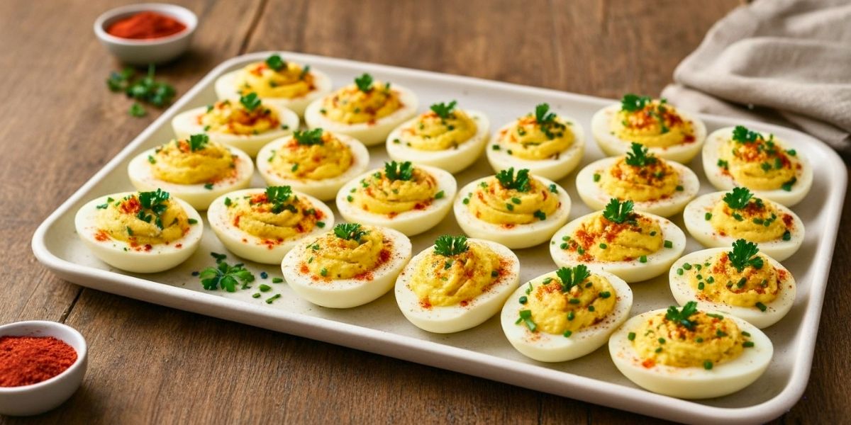 Deviled Eggs Platter Recipe