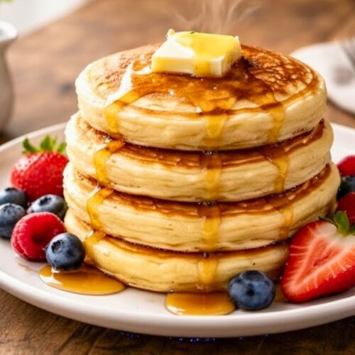 Fluffy Buttermilk Pancakes Recipe