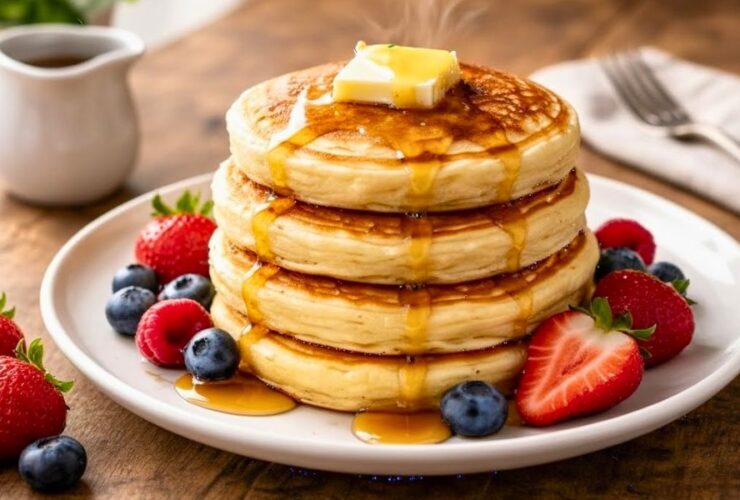 Fluffy Buttermilk Pancakes Recipe