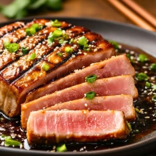 Grilled Soy Ginger Tuna Steak Recipe