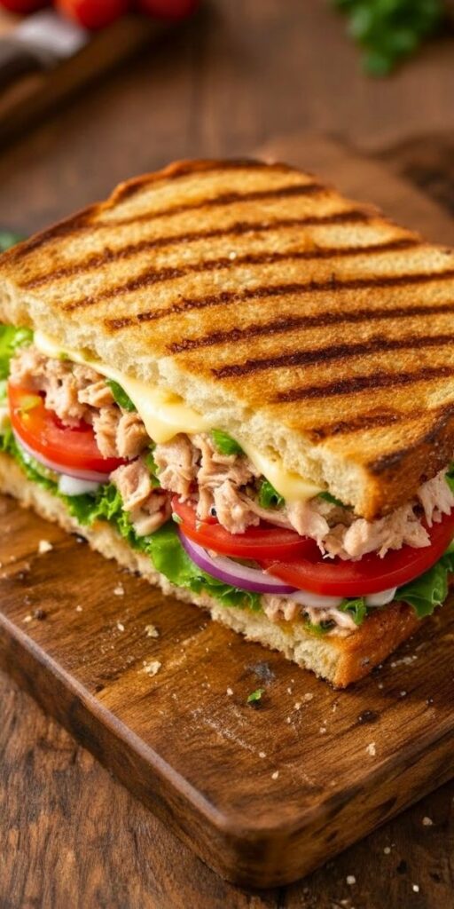 Grilled Tuna Sandwich Recipe