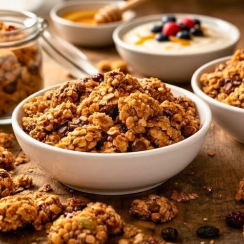 Homemade Granola Clusters Recipe
