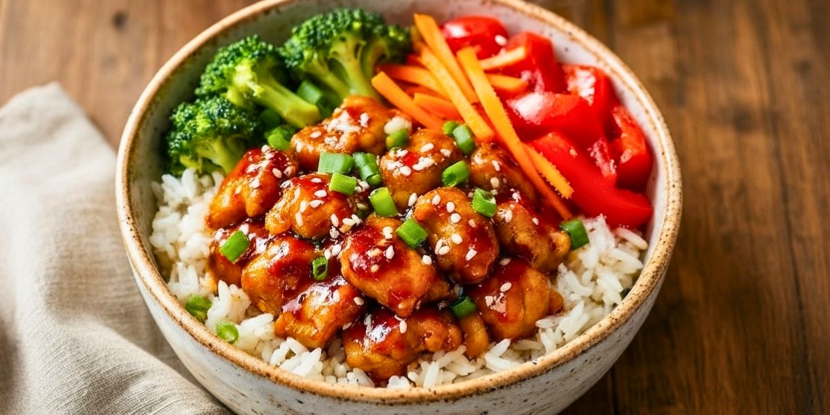Hot Honey Chicken Bowl Recipe