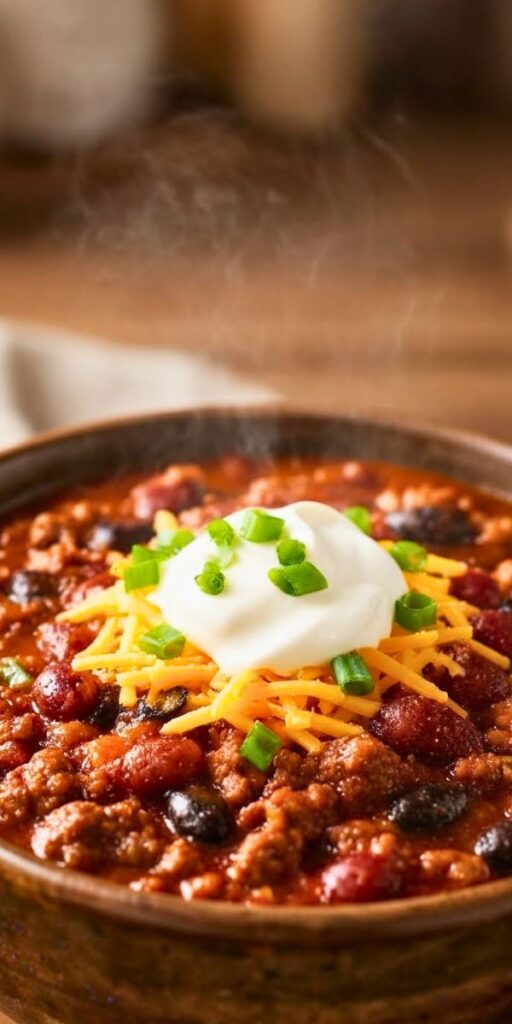 Instant Pot Beef Chili Quick Comfort Recipe