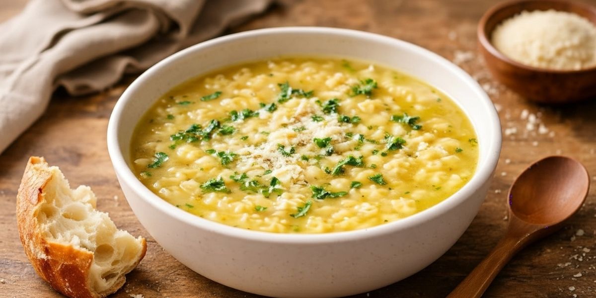 Italian Pastina Penicillin Soup Recipe