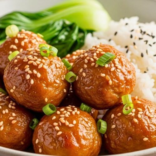 Juicy Chinese Pork Meatballs Recipes
