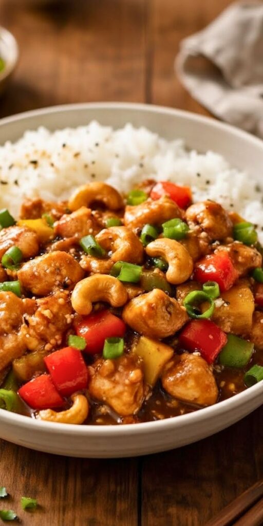 Deliciously Easy Chinese Chicken with Cashews Recipe