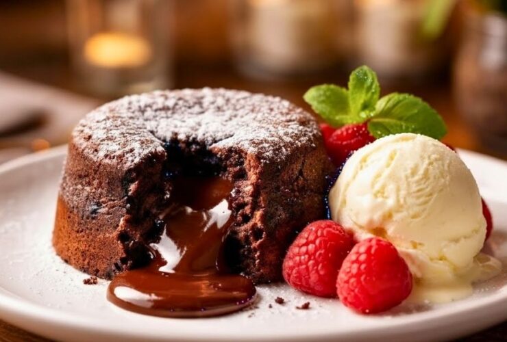 Molten Chocolate Lava Cakes Recipe