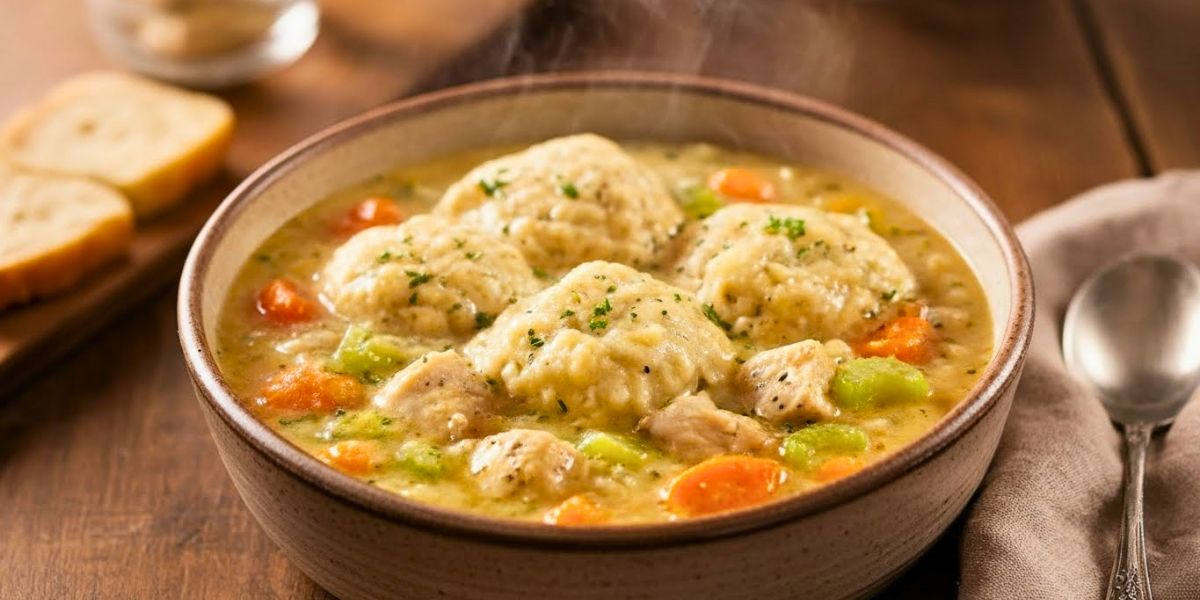 One Pot Chicken And Dumplings Recipe