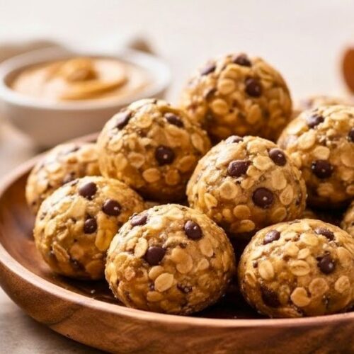 Peanut Butter Oatmeal Energy Bites No Bake Recipe