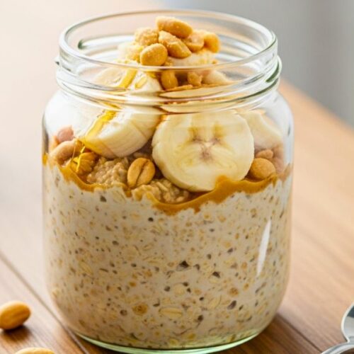 Peanut Butter Overnight Oats Recipe