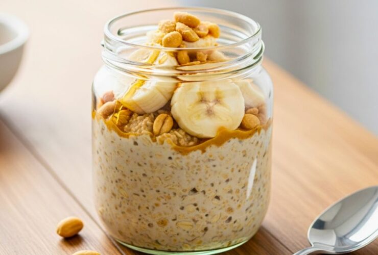 Peanut Butter Overnight Oats Recipe