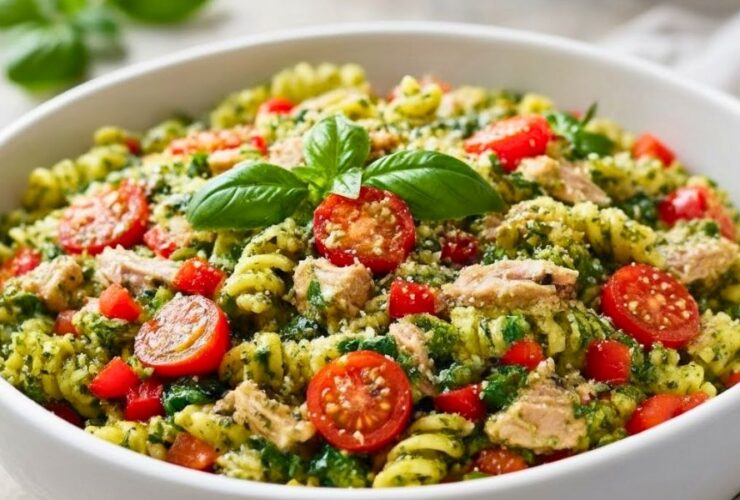 Pesto Tuna Pasta Salad Recipe