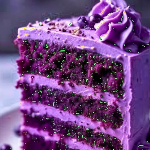 Purple Velvet Cake Recipe