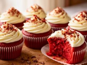 Red Velvet Cupcakes Cream Cheese Frosting Recipe