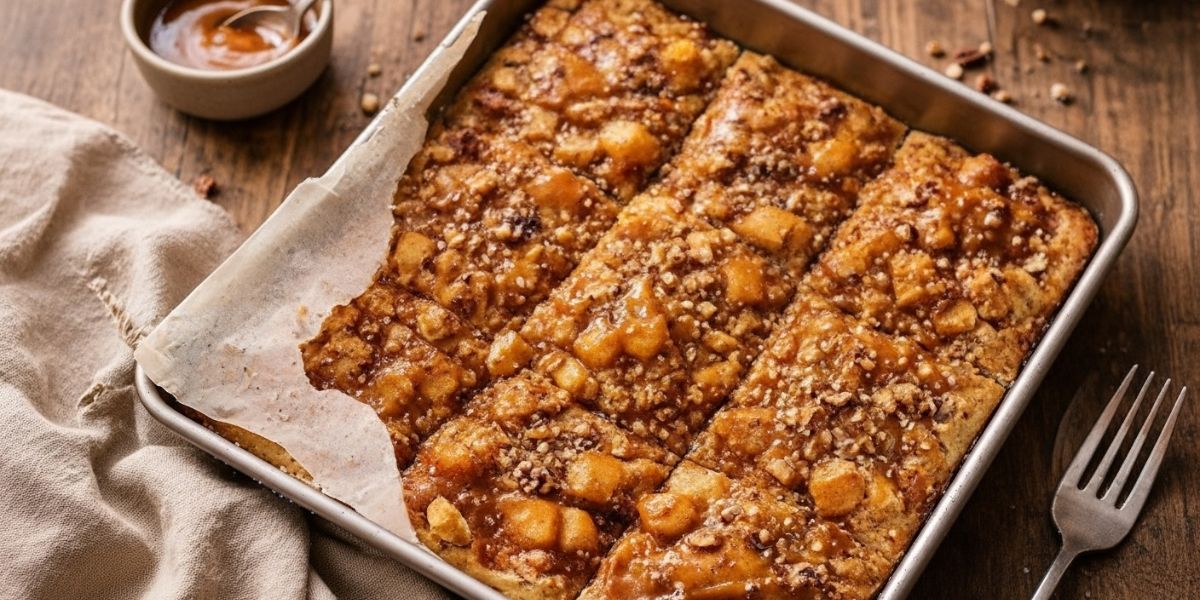 Salted Caramel Apple Pie Bars Recipe
