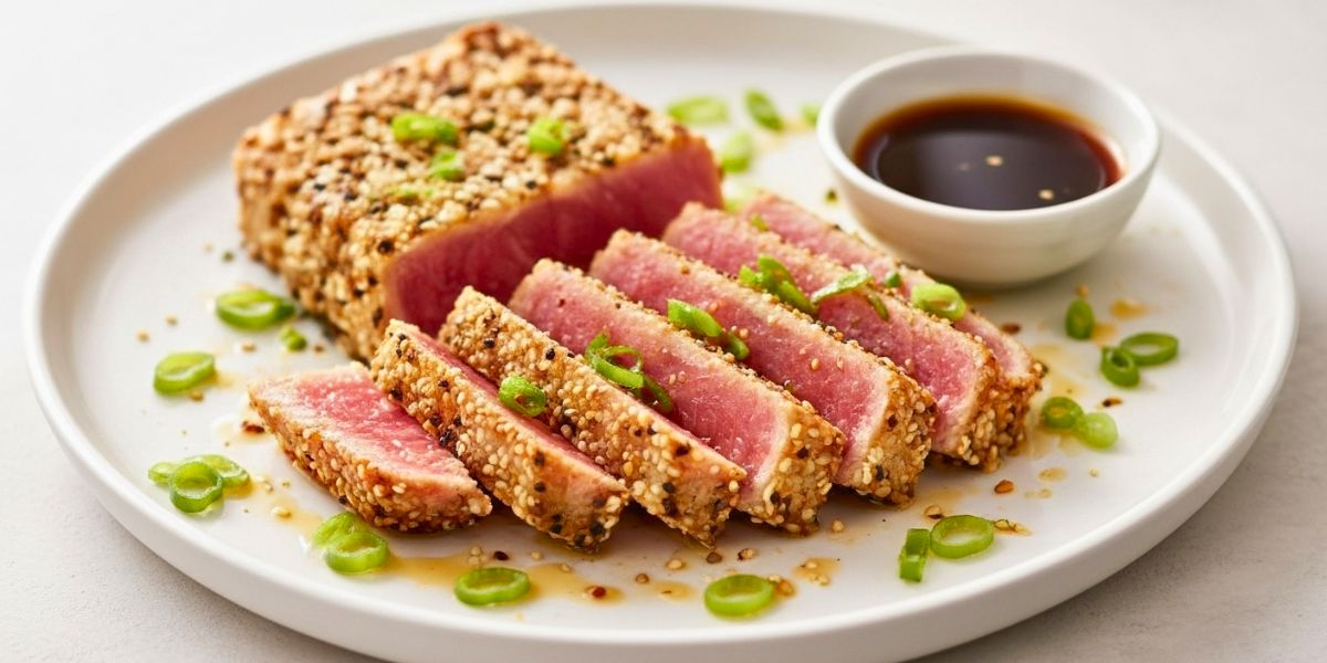 Sesame Crusted Tuna Steak Recipe