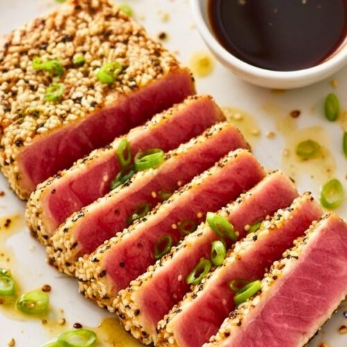 Sesame Crusted Tuna Steak Recipe
