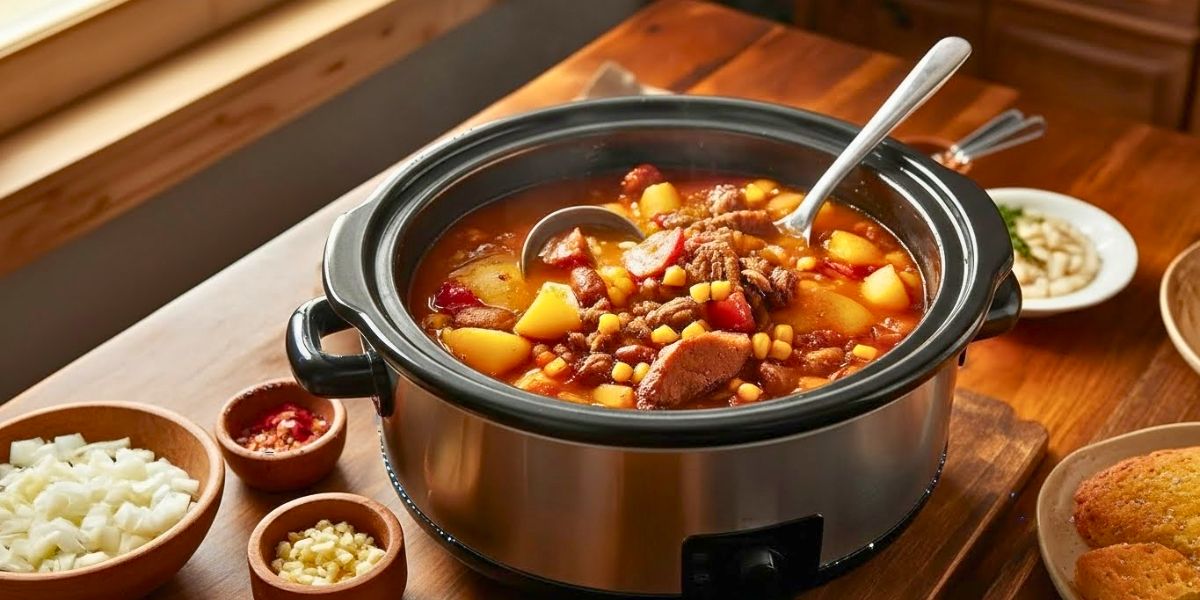 Slow Cooker Cowboy Stew Recipe