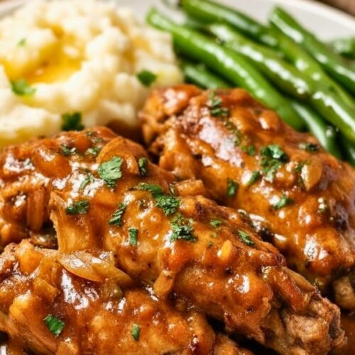 Smothered Turkey Wings with Gravy Recipe