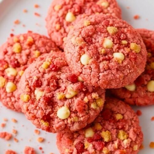 Strawberry Crunch Cookies Recipe
