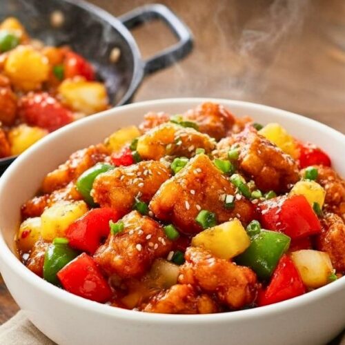 Sweet And Sour Pork Stir Fry Recipe
