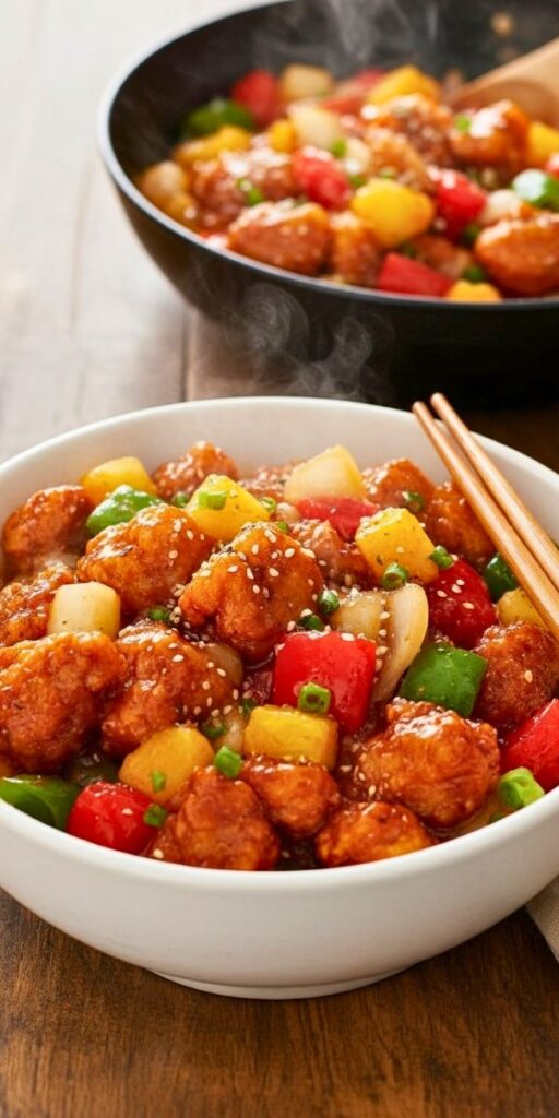 Sweet And Sour Pork Stir Fry Recipe