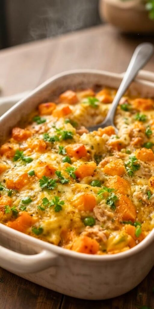 Sweet Potato Tuna Casserole Recipe