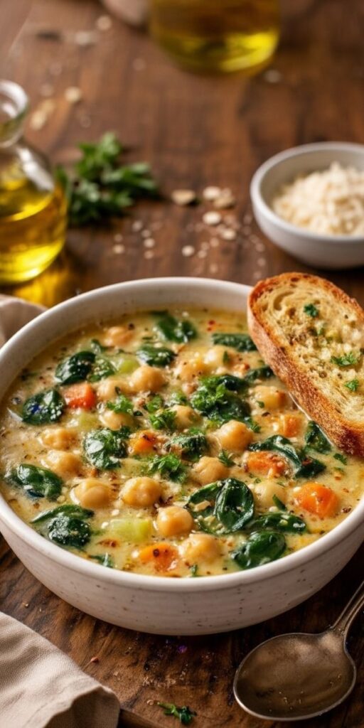 Tuscan Chickpea Soup Recipe