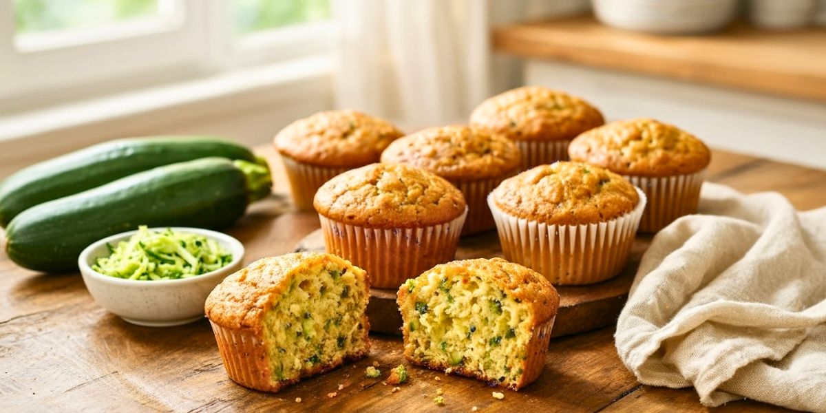 Vegan Zucchini Muffins Recipe
