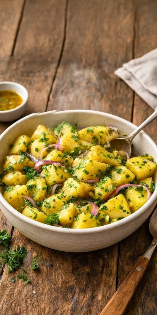 Warm Potato Salad Recipe