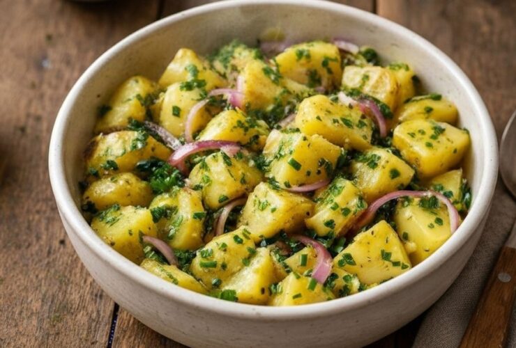 Warm Potato Salad Recipe