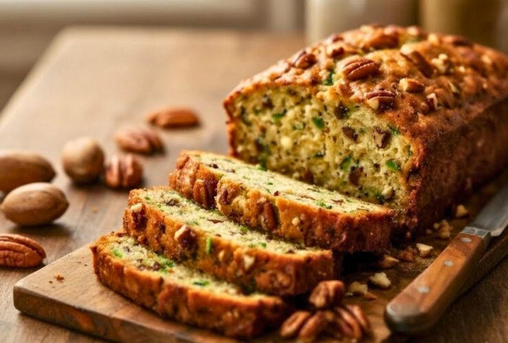 Zucchini Bread With Pecans Recipe