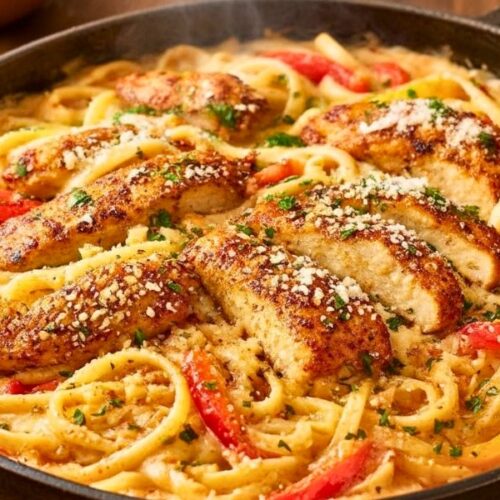 1 Pot Cajun Chicken Linguine Recipe