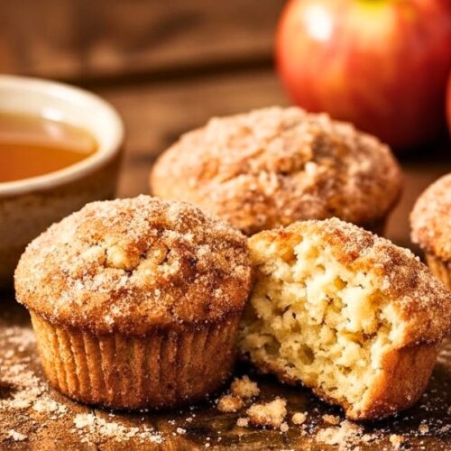 Apple Cider Donut Muffins Recipe