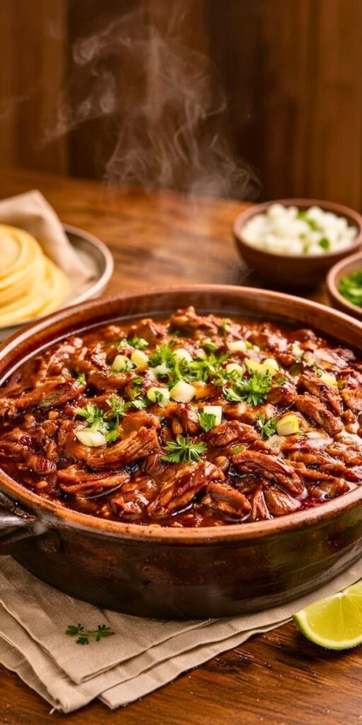 Birria with Rich Chile Sauce Recipe