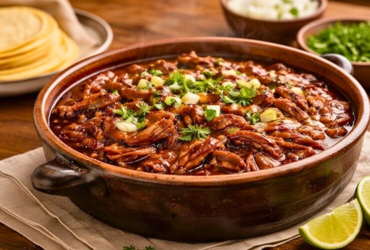 Birria with Rich Chile Sauce Recipe