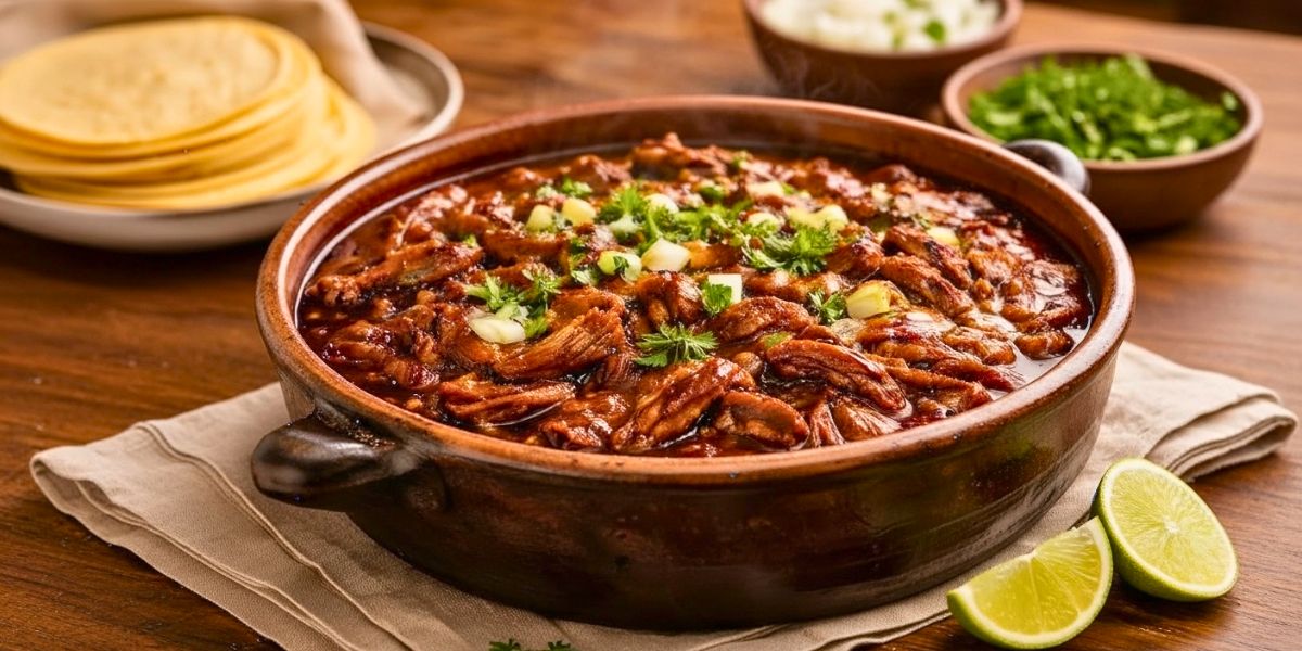 Birria with Rich Chile Sauce Recipe