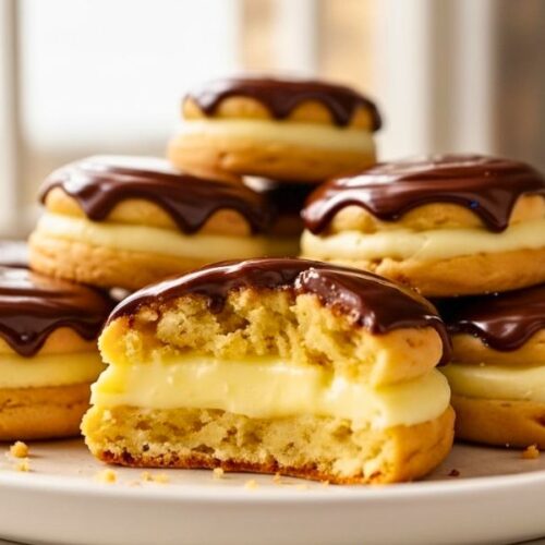 Boston Cream Pie Cookies Recipe