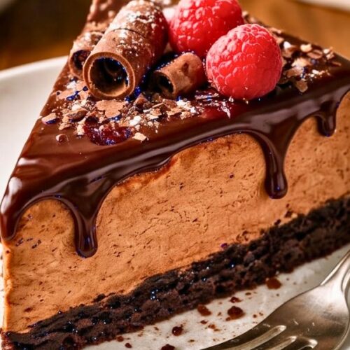 Chocolate Ganache Cheesecake Recipe