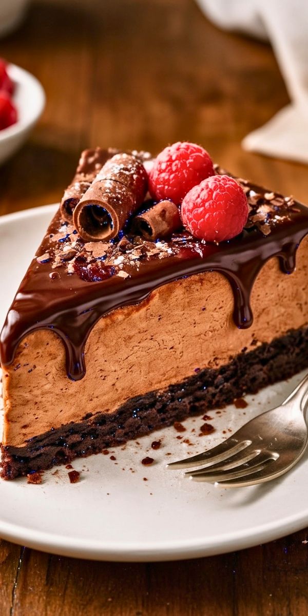 Chocolate Ganache Cheesecake Recipe