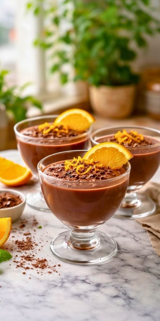 Chocolate Orange Posset Recipe