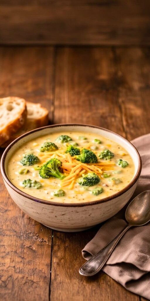Creamy Easy Broccoli Cheddar Soup for Cozy Nights