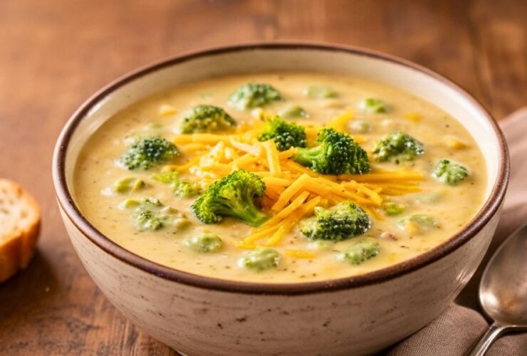 Creamy Easy Broccoli Cheddar Soup for Cozy Nights